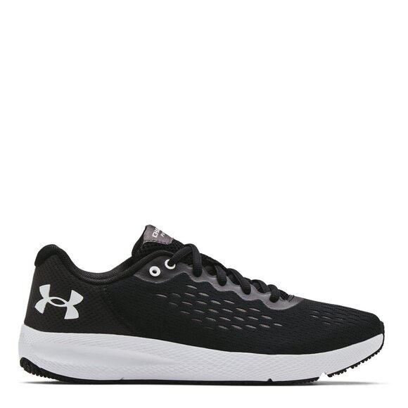 Under Armour Womens HOVR Infinite 3 Running Shoe, Black (002 White, 7 US